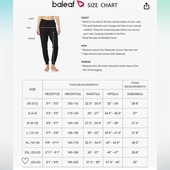 BALEAF Womens Sweatpants Cotton Joggers with Pockets Lounge Gray - Picture 9 of 9